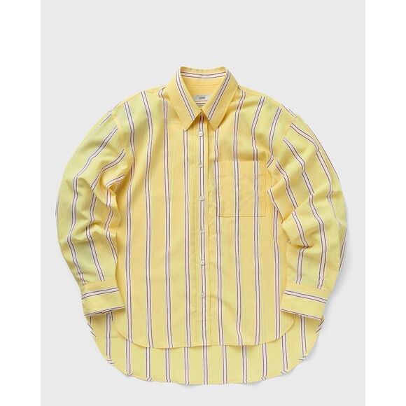 Closed NWT Button Down Shirt with Pocket in Yellow Orchid Size S - Picture 1 of 10